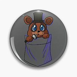 Five Nights at Freddy's Pins - Freddy Fazbear in my Pocket! Pin