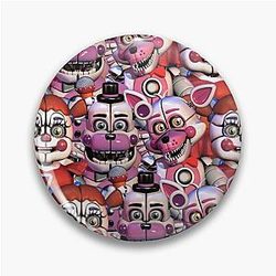 Five Nights at Freddy's Pins - Circus Baby/Funtime Freddy/Funtime Foxy Pin