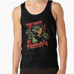 Five Nights at Freddy's Tank Tops - Five Nights At Freddy's Phantom Freddy Tank Top