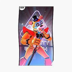 Five Nights at Freddy's Posters - Five Nights at Freddy's Security Breach Freddy Poster