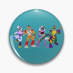 Five Nights at Freddy's Pins - Glamrock Performance Pin
