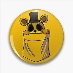 Five Nights at Freddy's Pins - Golden Freddy in my Pocket Pin
