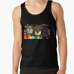 Five Nights at Freddy's Tank Tops - Five Nights At Freddy's: Security Breach (Livestream) Tank Top