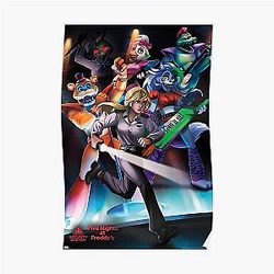 Five Nights at Freddy's Posters - Five Nights at Freddy's Security Breach  Poster