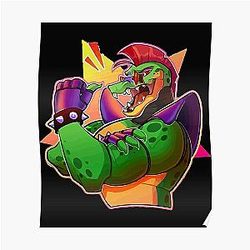 Five Nights at Freddy's Posters - Monty Promo Gregory FNaF Freddy montgomery gator   Poster
