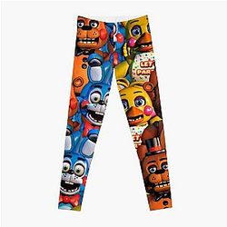 Five Nights at Freddy's Leggings - Toy Freddy/Toy Bonnie/Toy Chica Leggings