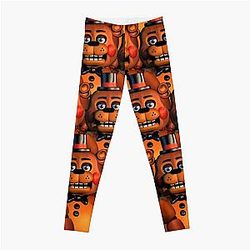 Five Nights at Freddy's Leggings - Toy Freddy Leggings