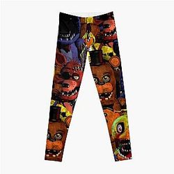 Five Nights at Freddy's Leggings - Withered Freddy/Withered Bonnie/Withered Chica/Withered Foxy Leggings
