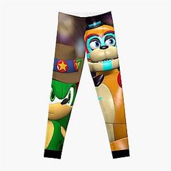 Five Nights at Freddy's Leggings - Five Nights At Freddy's: Security Breach (Livestream) Leggings