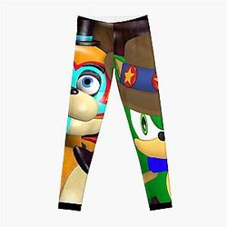 Five Nights at Freddy's Leggings - Five Nights At Freddy's: Security Breach (Livestream) Leggings
