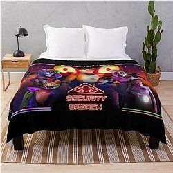 Five Nights at Freddy's Blanket - Five Nights at Freddy's Security Breach Throw Blanket