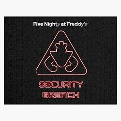 Five Nights at Freddy's Puzzles - Five Nights At Freddy’s Security Breach Horror Video Game Jigsaw Puzzle