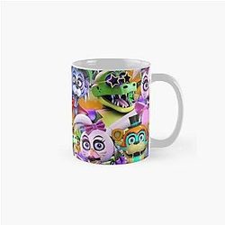Five Nights at Freddy's Mugs - Glamrock Freddy/Glamrock Chica/Montgomery Gator/Roxanne Wolf, Classic Mug