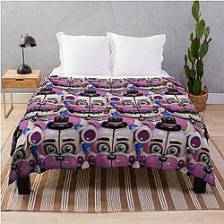 Five Nights at Freddy's Blanket - Funtime Freddy Throw Blanket