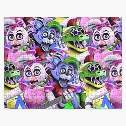 Five Nights at Freddy's Puzzles - Glamrock Chica/Montgomery Gator/Roxanne Wolf Jigsaw Puzzle