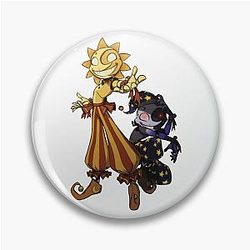 Five Nights at Freddy's Pins - SunDrop and MoonDrop FNAF Security Breach Pin