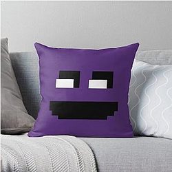 Five Nights at Freddy's Pillows - Fnaf Purple Guy Throw Pillow