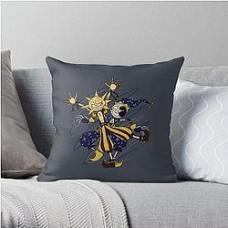 Five Nights at Freddy's Pillows - Sun &amp; Moon BOSS FNAF Security Breach Throw Pillow