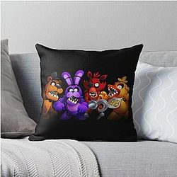 Five Nights at Freddy's Pillows - WELCOME TO FREDDY'S Throw Pillow