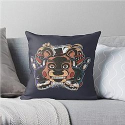 Five Nights at Freddy's Pillows - cool 5 Freddys and freddies at Nights Throw Pillow
