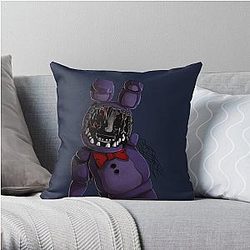 Five Nights at Freddy's Pillows - FNAF 2 - Withered Bonnie design Throw Pillow