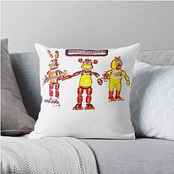 Five Nights at Freddy's Pillows - Five Nights at Freddys Throw Pillow