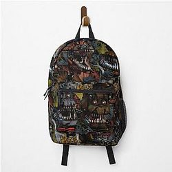 Five Nights at Freddy's Backpacks - Nightmare Freddy/Nightmare Bonnie/Nightmare Chica/Nightmare Foxy Backpack