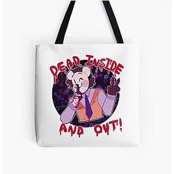 Five Nights at Freddy's Bags - FNaF Dead Inside And Out!   All Over Print Tote Bag