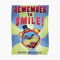 Five Nights at Freddy's Posters - Camera Glamrock Freddy Poster Poster