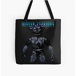 Five Nights at Freddy's Bags - Five Nights at Freddys Sister Location Yenndo All Over Print Tote Bag