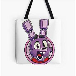 Five Nights at Freddy's Bags - Bonnie Five Nights At Freddy's All Over Print Tote Bag