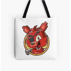 Five Nights at Freddy's Bags - Foxy Five Nights At Freddy's All Over Print Tote Bag