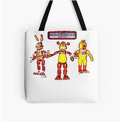 Five Nights at Freddy's Bags - Five Nights at Freddys All Over Print Tote Bag