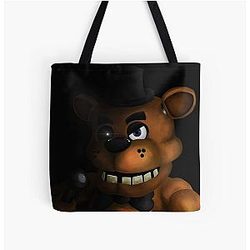 Five Nights at Freddy's Bags - Freddy Fazbear All Over Print Tote Bag