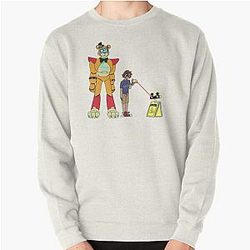 Five Nights at Freddy's Sweatshirts - Fnaf Security Breach Glamrock Freddy Pullover Sweatshirt