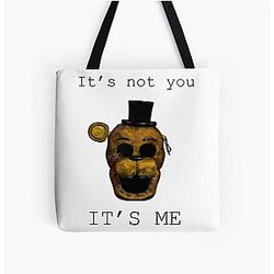 Five Nights at Freddy's Bags - Golden Freddy All Over Print Tote Bag