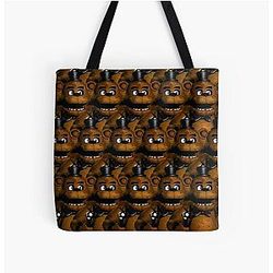 Five Nights at Freddy's Bags - Freddy Fazbear All Over Print Tote Bag