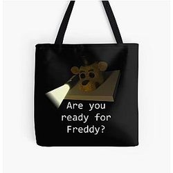 Five Nights at Freddy's Bags - Ready for Freddy? All Over Print Tote Bag