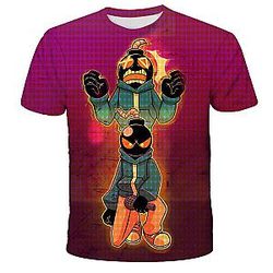 Friday Night Funkin T-shirt – 3D Bomb Character Duo Design