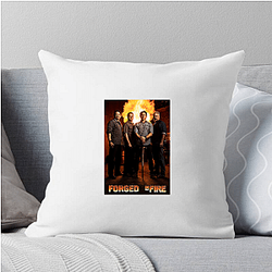 Forged in Fire is a blademaking competition Forged In Fire Pillows Cover