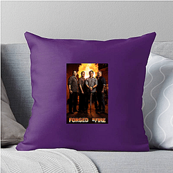 Forged in Fire is a blademaking competition Forged In Fire Pillows Cover