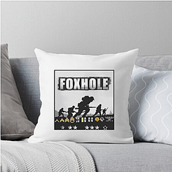 Foxhole Dispiace Foxhole Copertura dei cuscini
