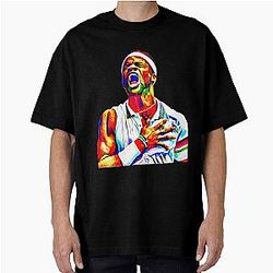 Frances Tiafoe Fired Up US Open Tennis Oversized T-Shirt