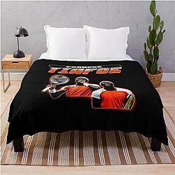 Frances Tiafoe Throw Blanket