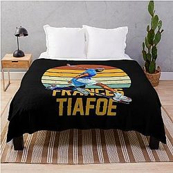 Frances Tiafoe Throw Blanket