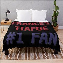 Frances Tiafoe Fan Throw Blanket