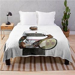 Amazing Frances Tiafoe Throw Blanket