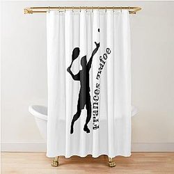 Frances Tiafoe T-shirt and Shower Curtain