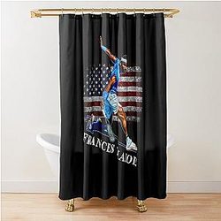 Frances Tiafoe Shower Curtain
