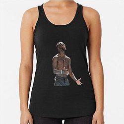 Frances Tiafoe Art Racerback Tank Top